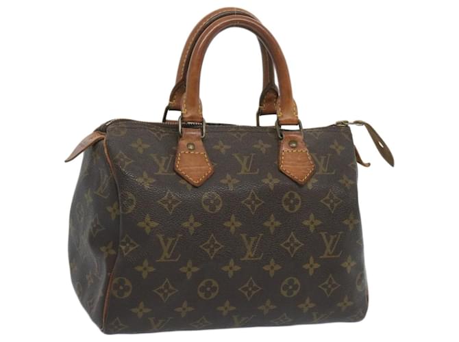 Louis Vuitton Monogram Speedy 25 Hand Bag M41528 LV Auth 66906 Cloth  ref.1269193