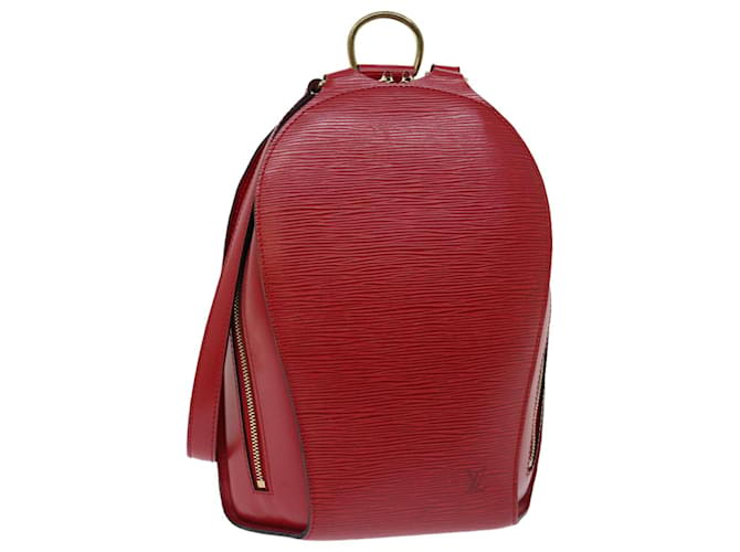 LOUIS VUITTON Epi Mabillon Backpack Castilian Red M52237 LV Auth 67142 Leather  ref.1269207