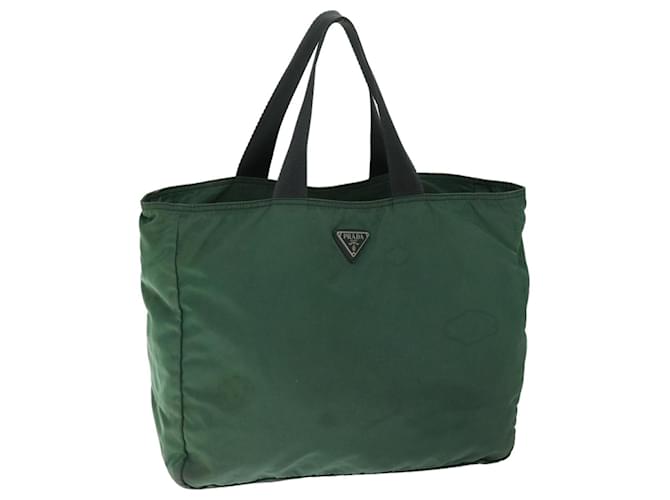 PRADA Tote Bag Nylon Green Auth 66810  ref.1269227