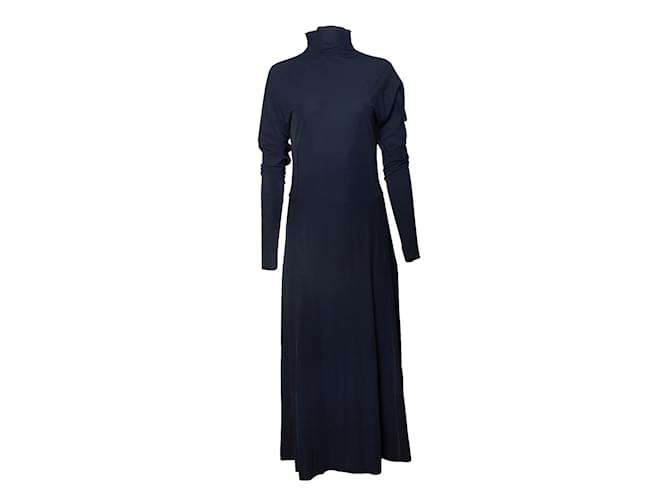 Filippa k sport, robe longue stretch bleu marine  ref.1269249