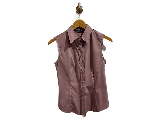 PRADA Tops T.IT 40 Algodão Roxo
