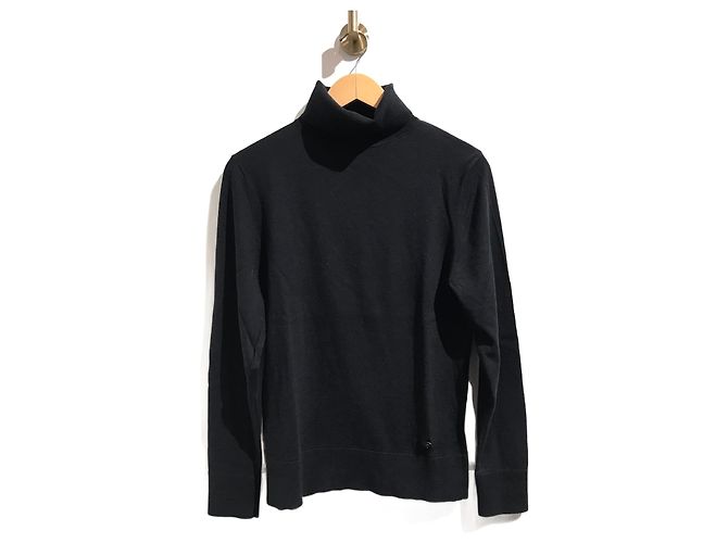 CHANEL Strickwaren & Sweatshirts T.International XS Wolle Schwarz