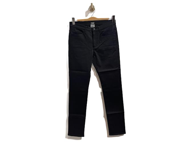 CHANEL  Jeans T.fr 38 cotton Black  ref.1269279