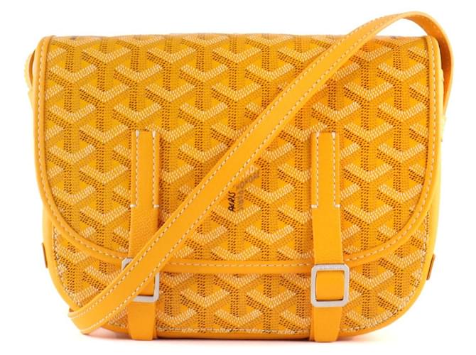 GOYARD  Handbags T.  leather Yellow  ref.1269284