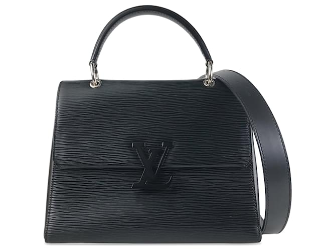 Bolso satchel Louis Vuitton Epi Grenelle PM negro Cuero  ref.1269508