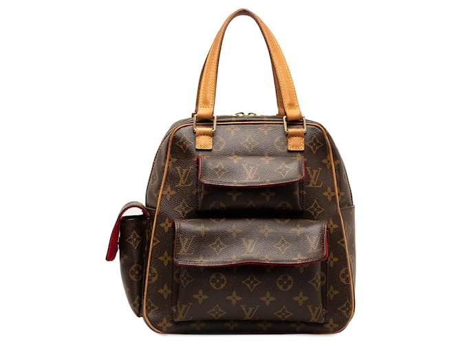 Brown Louis Vuitton Monogram Excentri-Cite Handbag Leather  ref.1269522