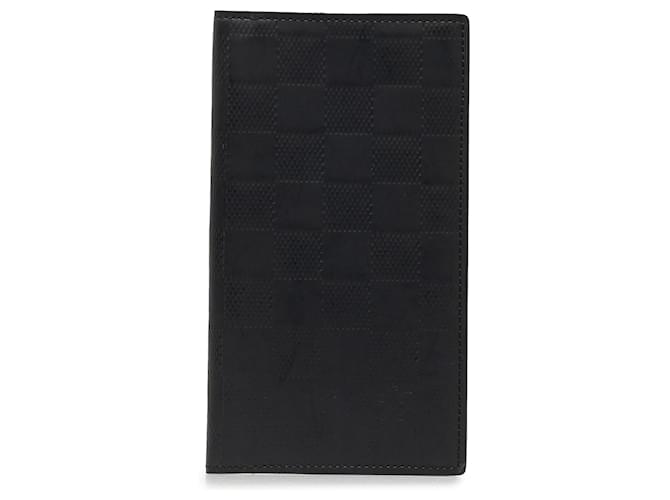 Black Louis Vuitton Damier Infini Notebook Cover Leather  ref.1269533