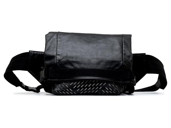 Black Bottega Veneta Perforated Leather Belt Bag  ref.1269607