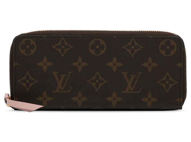 Brown Louis Vuitton Monogram Clemence Wallet Cloth  ref.1269724