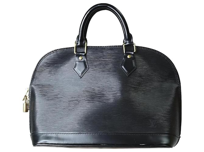 Louis Vuitton Sac à main Alma PM en cuir épi noir  ref.1269921