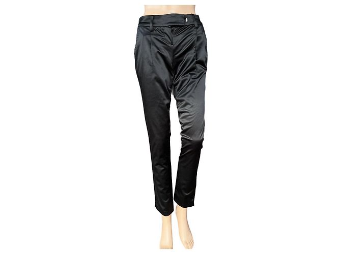 Gestuz Skinny Hose Schwarz
