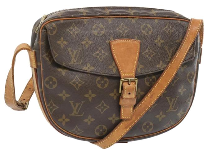 LOUIS VUITTON Monogramm Jeune Fille GM Umhängetasche M.51225 LV Auth 66768 Leinwand  ref.1270044