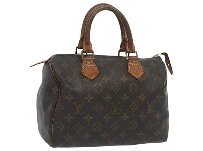 Louis Vuitton Monogram Speedy 25 Hand Bag M41528 LV Auth bs12097 Cloth  ref.1270087