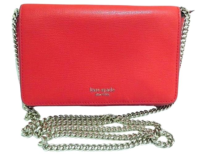 Kate Spade Red Leather  ref.1270122