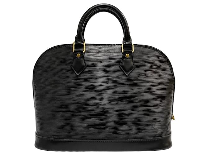 Louis Vuitton Alma Black Leather  ref.1270289