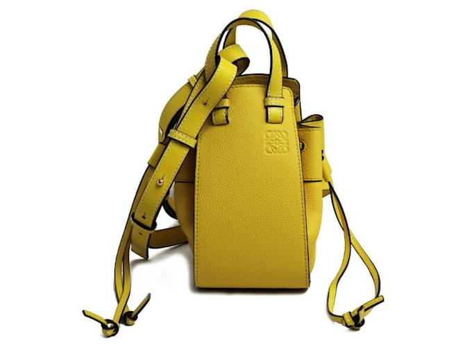 Loewe Hammock Yellow Leather  ref.1270290