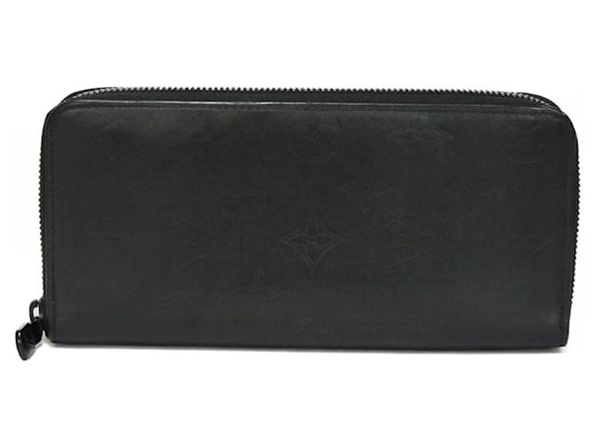 Louis Vuitton Portefeuille zippy Black Leather  ref.1270374