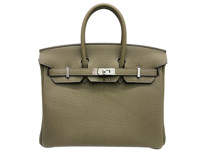 Hermès Birkin 35 Grey Leather  ref.1270434