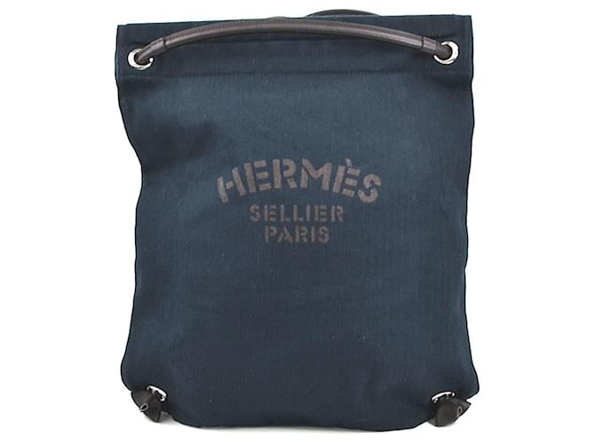 Hermès Aline Navy blue Cloth  ref.1270438
