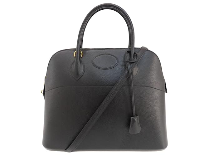 Hermès Bolide Black Leather  ref.1270613