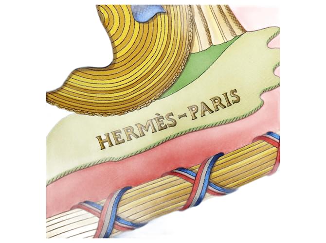 Hermès HERMES CARRE 90 Multicor Seda  ref.1270816