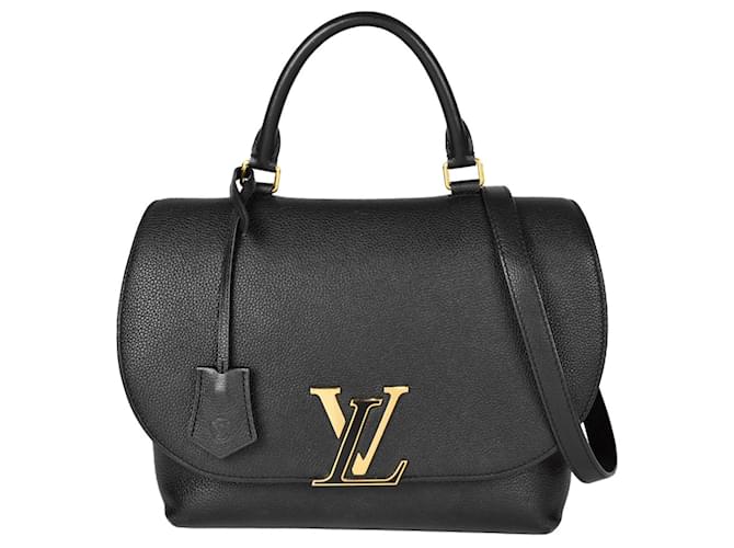 Louis Vuitton Volta Negro Cuero  ref.1270832