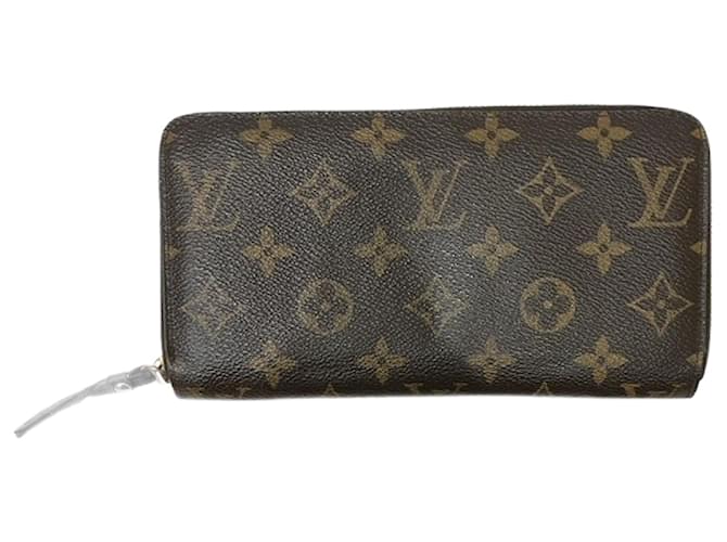 Louis Vuitton Zippy Wallet Toile Marron  ref.1270863