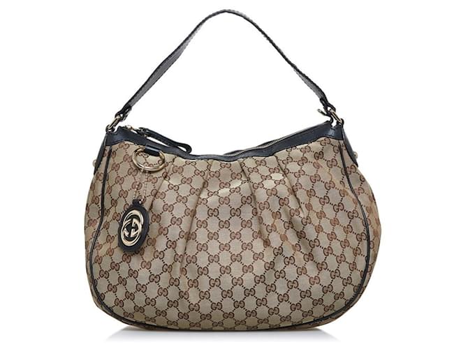 Gucci Beige Lienzo  ref.1270885