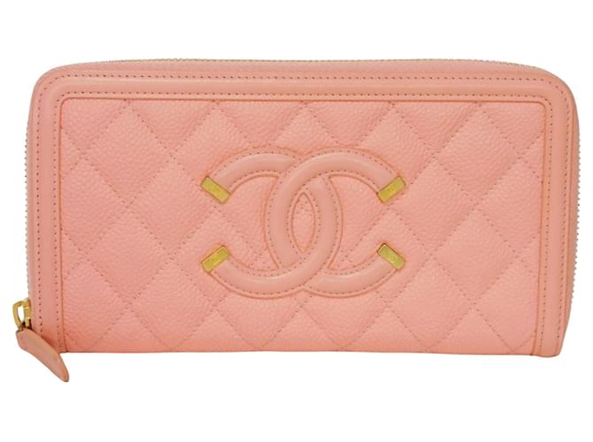 Chanel Matelassé Pink  ref.1270913