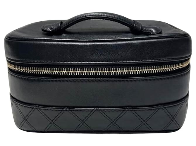 Chanel Vanity Black Cloth  ref.1271027