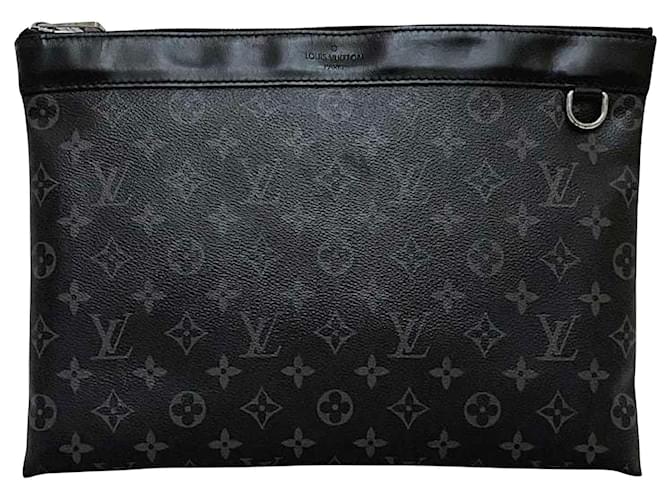 Louis Vuitton Discovery Black Leather  ref.1271142