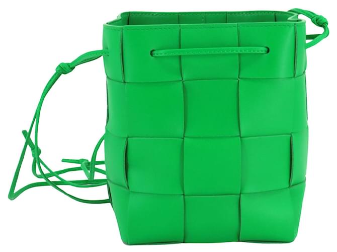 Bottega Veneta Cassette Green Leather  ref.1271214