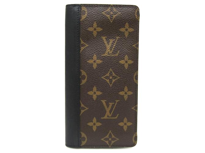 Louis Vuitton Brazza Brown Cloth  ref.1271516