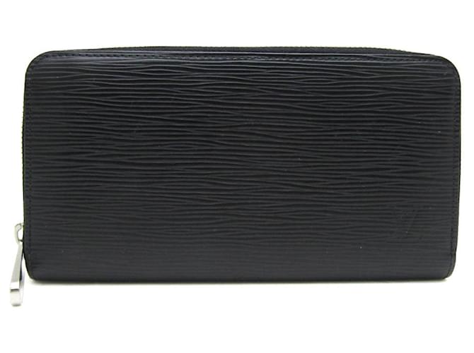 Louis Vuitton Zippy Wallet Cuir Noir  ref.1271556