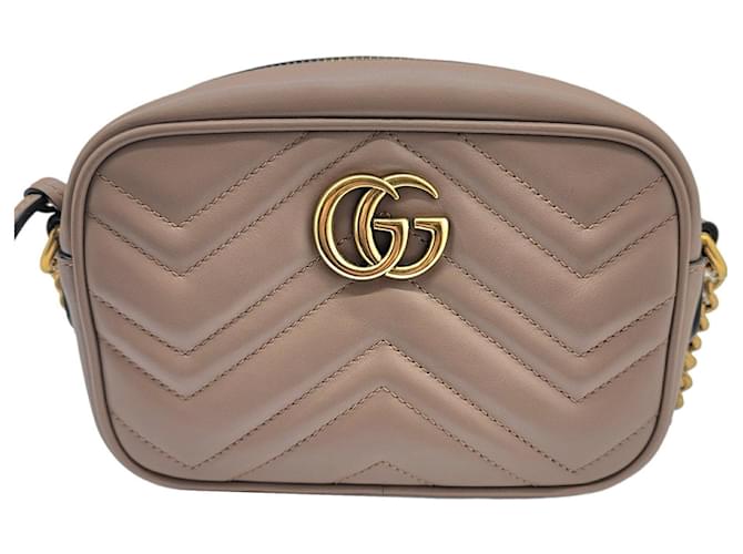 GUCCI MARMONT Pink Leather  ref.1271565