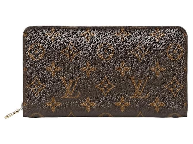 Louis Vuitton Zippy Brown Cloth  ref.1271571
