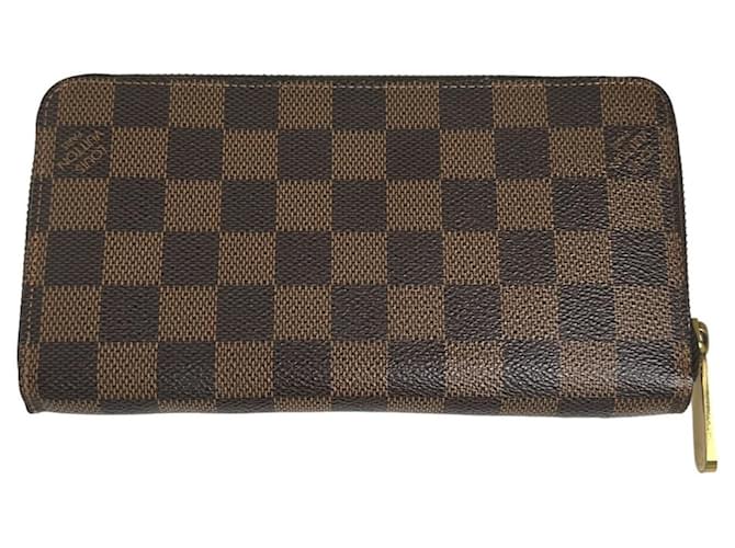 Louis Vuitton Zippy Brown Cloth  ref.1271572