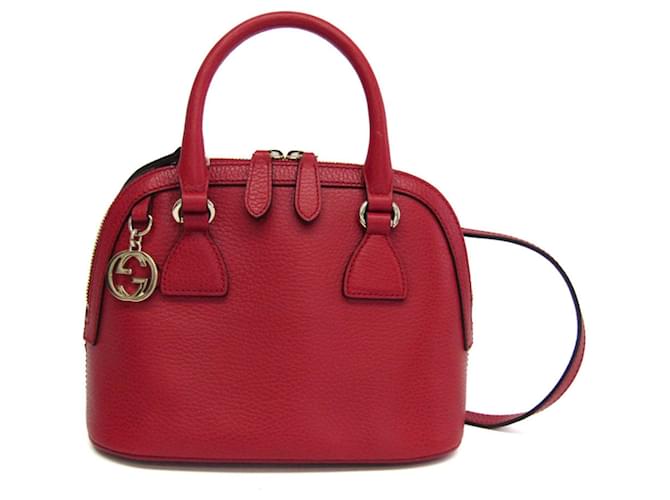 gucci Red Leather  ref.1271587