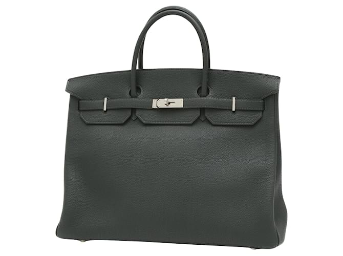 Hermès Birkin 40 Black Leather  ref.1271706