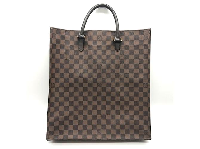Louis Vuitton Sac plat Brown Cloth  ref.1271755