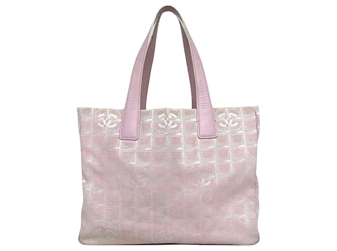 Chanel 8 HEURE SHOPPING Synthétique Rose  ref.1271758
