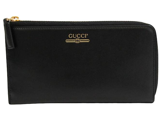 Gucci Negro Cuero  ref.1271767