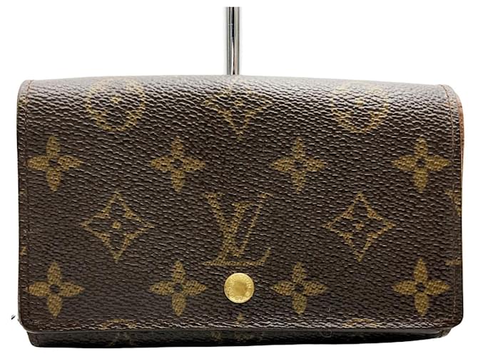 Louis Vuitton Trésor Brown Cloth  ref.1271782