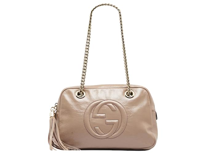Gucci Soho Pink Leather  ref.1271903