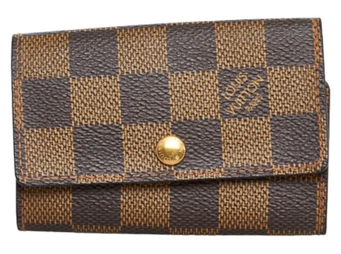 Louis Vuitton Multiclés Brown Leather  ref.1271978