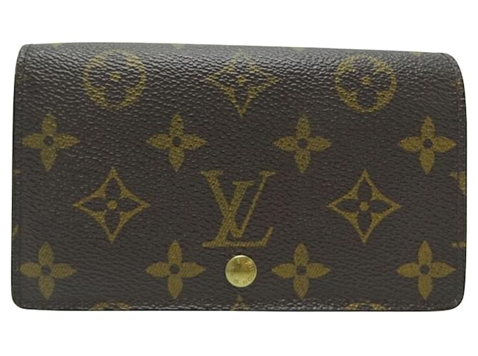 Louis Vuitton Trésor Brown Cloth  ref.1272017