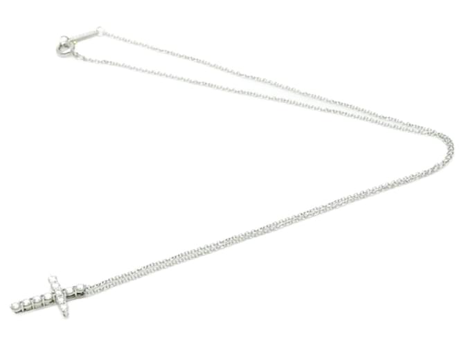 Tiffany & Co Croix Silber Platin  ref.1272024