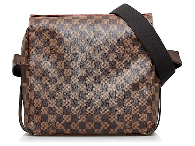 Louis Vuitton Naviglio Brown Cloth  ref.1272027