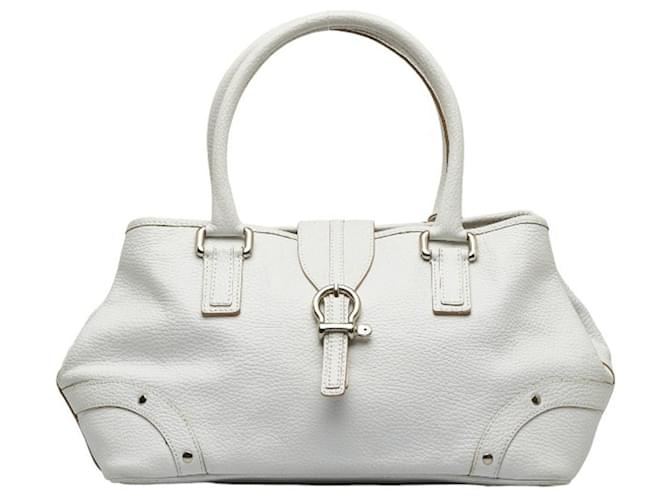 BURBERRY White Leather  ref.1272067
