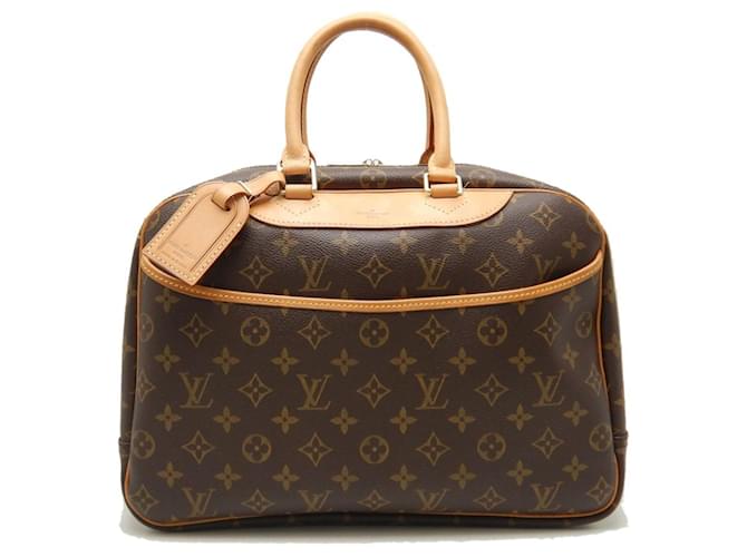 Louis Vuitton Deauville Brown Cloth  ref.1272120